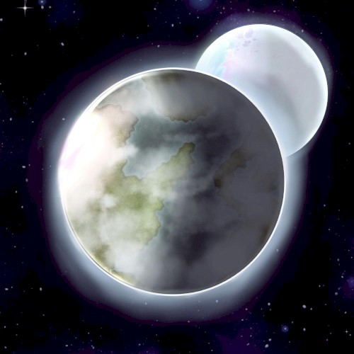 misty planet