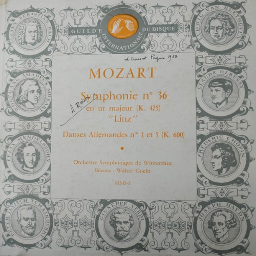 Symphonie n° 36 en ut majeur (K. 425) "Linz" / Danses Allemandes N°s 1 et 5 (K. 600)