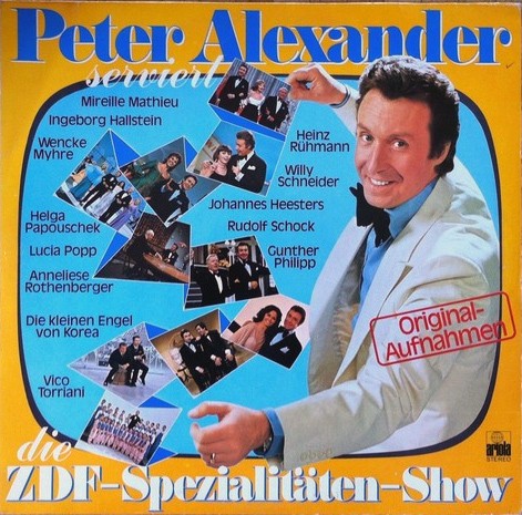 Peter Alexander serviert die ZDF-Spezialitäten-Show