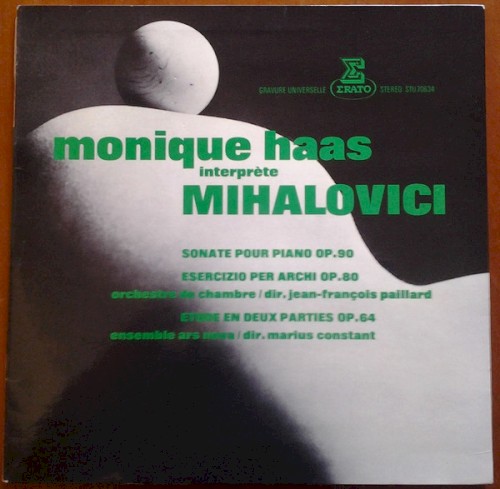 Monique Haas interprète Mihalovici