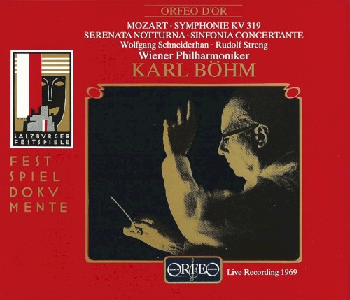 Symphonie, KV 319 / Serenata notturna / Sinfonia concertante
