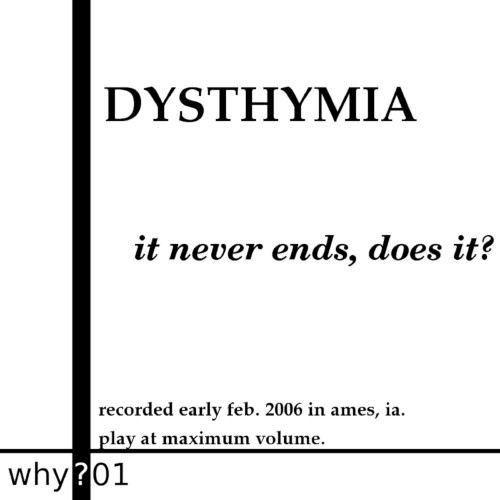 It Never Ends, Does It?