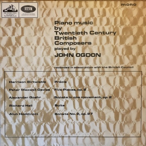 Piano Music by Twentieth Century British Composers