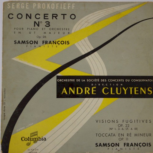Piano Concerto no. 3 / Visions fugitives, op. 22 / Toccata in D minor