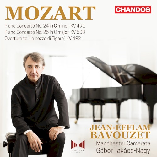 Piano Concerto no. 24 in C minor, KV 491 / Piano Concerto no. 25 in C major, KV 503 / Overture to “Le nozze di Figaro”, KV 492