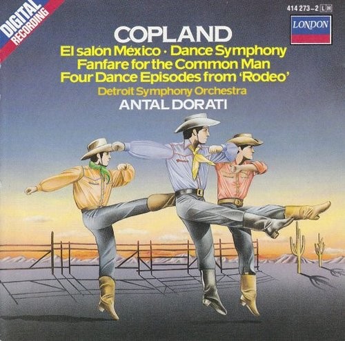 El Salón México / Dance Symphony / Fanfare for the Common Man / Four Dance Episodes From "Rodeo"
