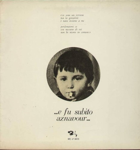 ...e fu subito Aznavour
