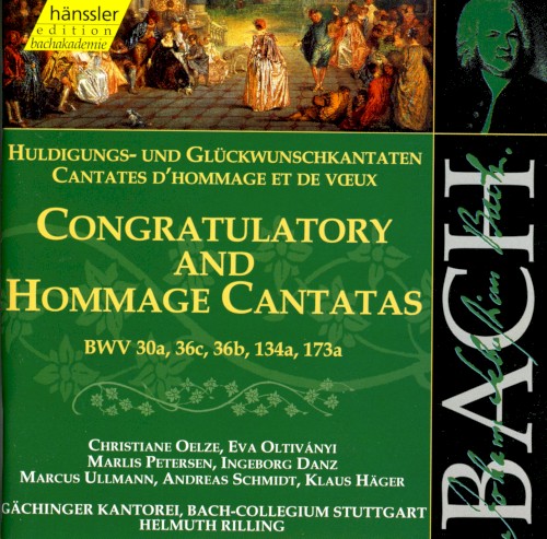 Congratulatory and Hommage Cantatas