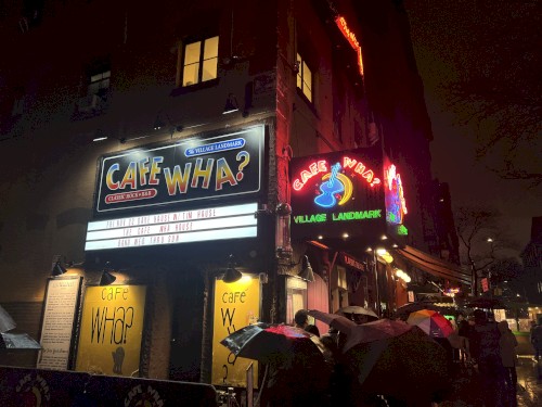 Live From Cafe Wha
