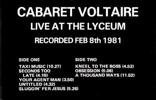Live at the Lyceum