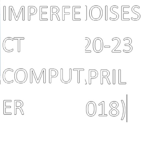 Computer Noises (20-23 April 2018)