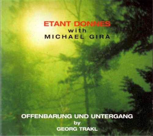 Offenbarung und Untergang by Georg Trakl