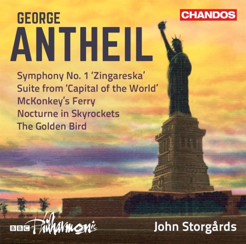 Symphony no. 1 “Zingareska” / Suite from “Capital of the World” / McKonkey’s Ferry / Nocturne in Skyrockets / The Golden Bird