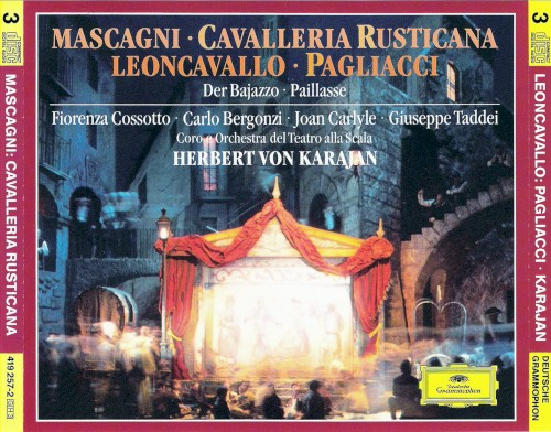 Mascagni: Cavalleria rusticana / Leoncavallo: Pagliacci