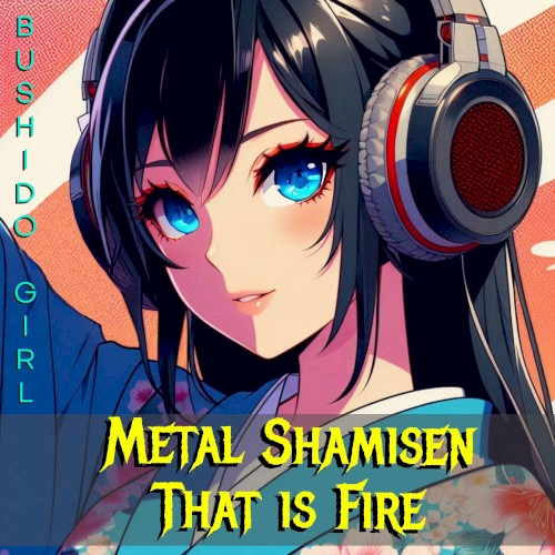 Metal Shamisen That Is Fire
