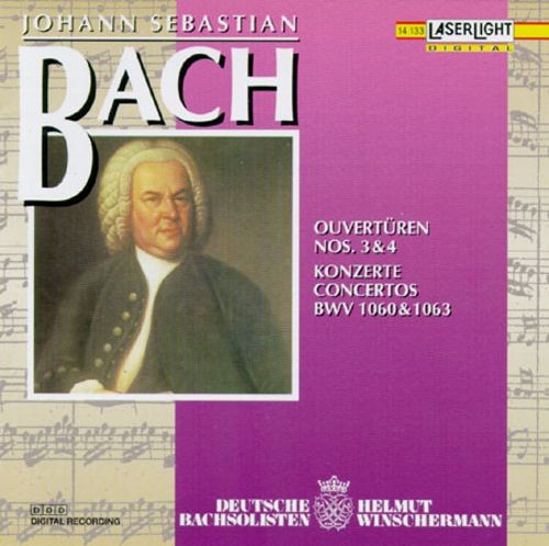 Ouvertùren Nos 3 & 4, Konzerte Concertos BWV 1060 & 1063