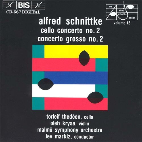 The Alfred Schnittke Edition, Volume 15: Cello Concerto no. 2 / Concerto Grosso no. 2