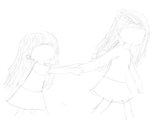 you let me fall yet you climb up on my wounds. i pull you down with me and swear to never let you go again.